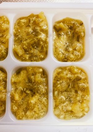 【離乳食中期】茄子と高野豆腐の出汁煮-レシピのメイン写真