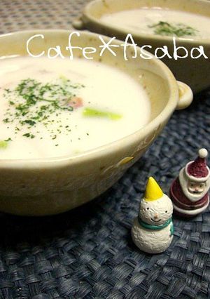 かぶとベーコンのとろりんミルクスープ-レシピのメイン写真