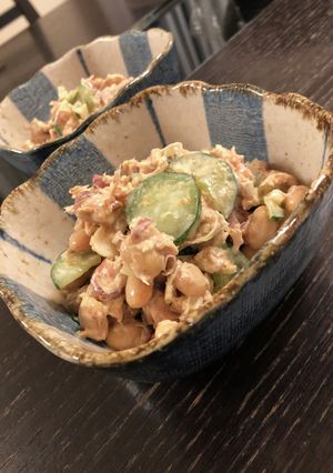 豆サラダ② 大豆の和風ツナあえ-レシピのメイン写真