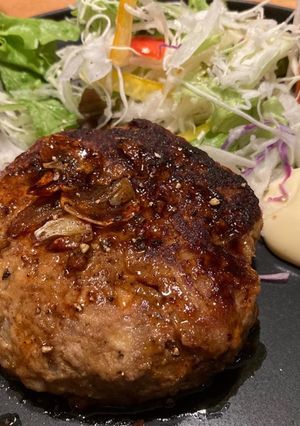 お麩でかさまし☆ハンバーグにんにく醤油-レシピのメイン写真