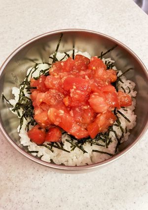トマト好きにはたまらない♡完熟トマト丼♡-レシピのメイン写真