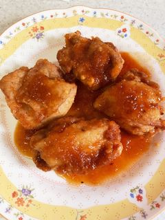 給食メニュー♡鶏肉のバーベキューソース-レシピのメイン写真