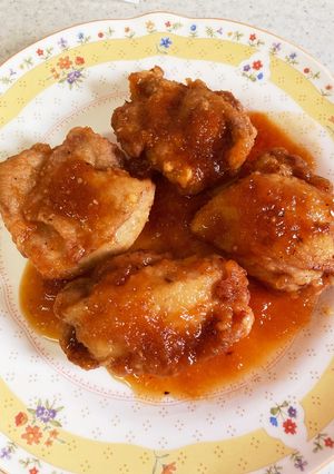 給食メニュー♡鶏肉のバーベキューソース-レシピのメイン写真