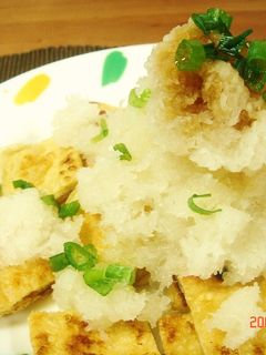 超簡単☆油揚げの大根おろしがけ-レシピのメイン写真