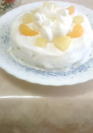 15cmホールのデコレーションのレシピ-レシピのメイン写真