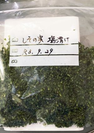 簡単保存✨風味さわやか　シソの実の塩漬け-レシピのメイン写真