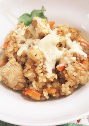 炊飯器でカレーピラフ!-レシピのメイン写真