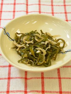 くきわかめの煮物★神戸市学校給食レシピ-レシピのメイン写真