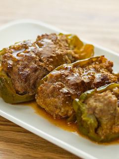 お弁当のおかずにも!ピーマンの肉詰め-レシピのメイン写真