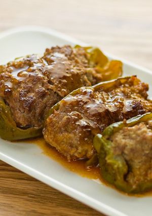 お弁当のおかずにも!ピーマンの肉詰め-レシピのメイン写真