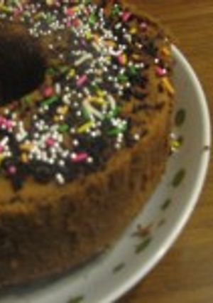 チョコレートシフォンケーキ-レシピのメイン写真