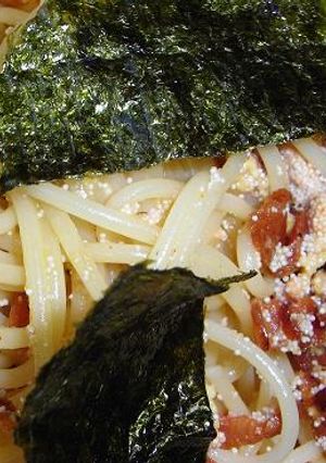 カルボナーラ風明太子パスタ-レシピのメイン写真