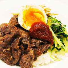 รูปของ 自家製コチュジャンdeピビンバ丼☆