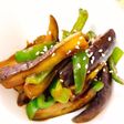ご飯のお供♬。.茄子とピーマンの甘辛炒め