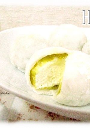 黄金！とろける！生クリームチーズ大福☆-レシピのメイン写真