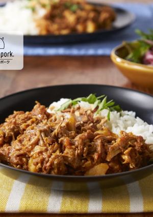 アレンジ☆プルドポークのキーマカレー-レシピのメイン写真