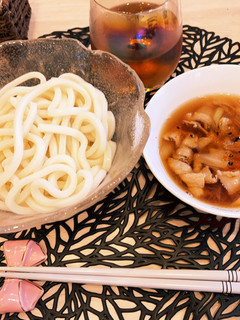 ピリ辛豚バラつけうどん☆-レシピのメイン写真