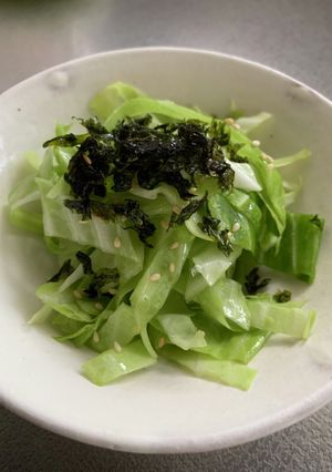 キャベツのごま油和え-レシピのメイン写真