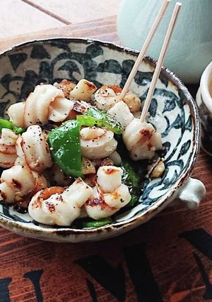 おうち居酒屋★ちくわとピーマンの塩麹炒め-レシピのメイン写真