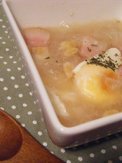 とろっと玉子と玉ねぎベーコンの中華スープ-レシピのメイン写真