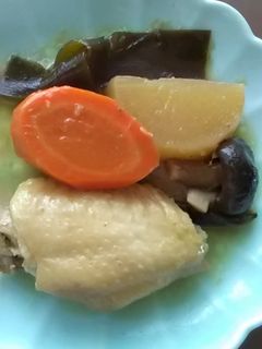 根菜と鶏手羽先の煮物-レシピのメイン写真