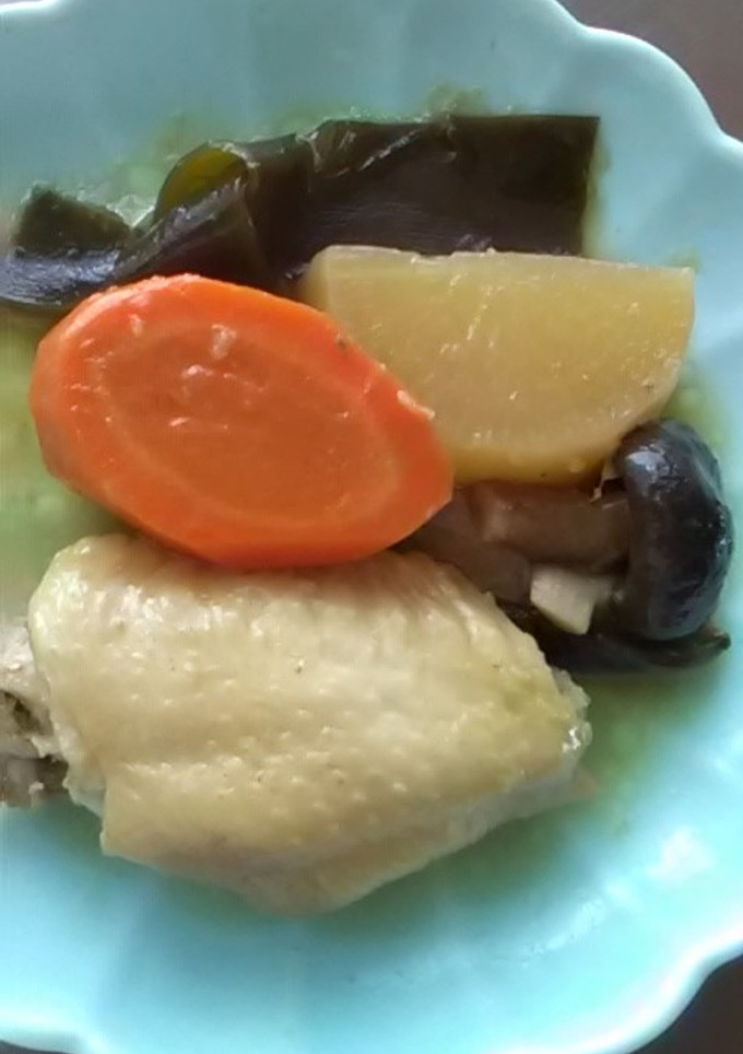根菜と鶏手羽先の煮物-レシピのメイン写真