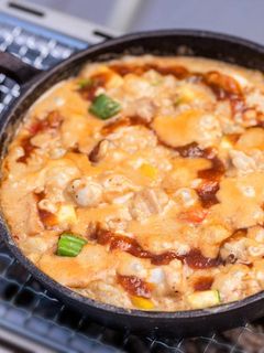 BBQの材料で簡単カレーリゾット-レシピのメイン写真