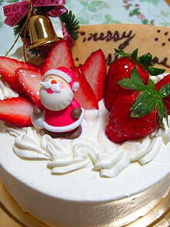 ふんわり ◇クリスマスケーキ◇-レシピのメイン写真