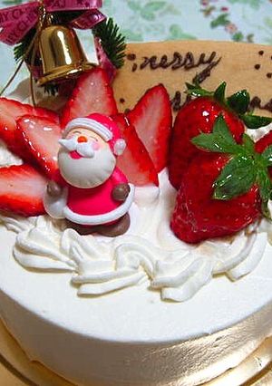 ふんわり ◇クリスマスケーキ◇-レシピのメイン写真