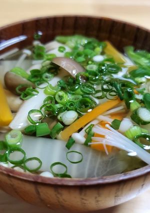 簡単刻むだけ！冷や汁でも熱々汁でもOK♪-レシピのメイン写真