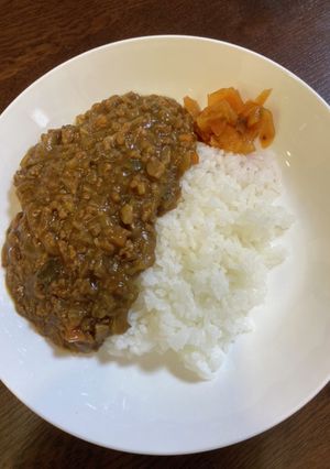 ひき肉となすのカレー-レシピのメイン写真