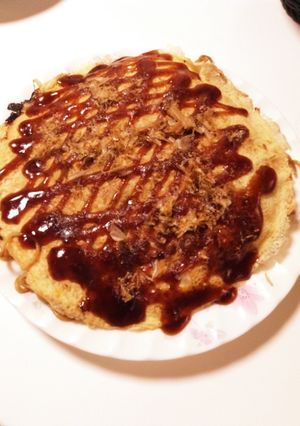 フライパンでお手軽♪広島焼き☆-レシピのメイン写真