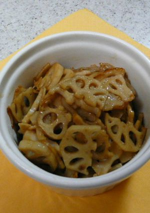 しゃきしゃき！簡単レンコン金平-レシピのメイン写真