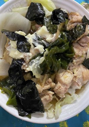 鶏肉とわかめの冷炒め-レシピのメイン写真