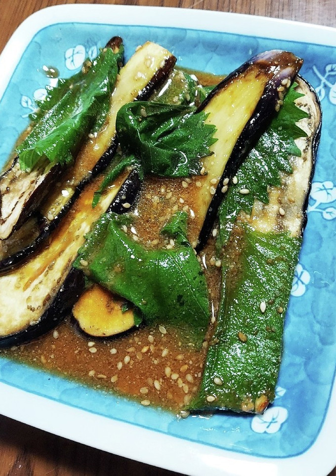 茄子と大葉の焼きびたし-レシピのメイン写真