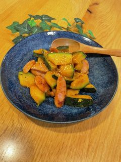 南瓜のバター醤油炒め-レシピのメイン写真