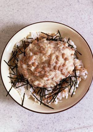 玉ねぎマヨ納豆ごはん♡-レシピのメイン写真
