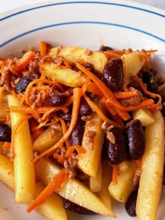 赤インゲン豆の野菜ケチャップ炒め-レシピのメイン写真