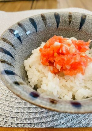 飯泥棒！ご飯のお供♡明太子ご飯-レシピのメイン写真