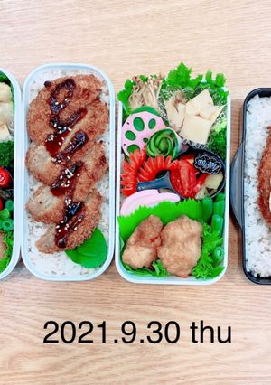 2パターンお弁当★004-レシピのメイン写真