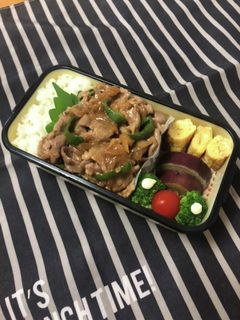 男子高校生弁当9/30生姜焼き弁当-レシピのメイン写真