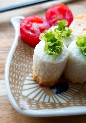 ちくわのレタスプランター-レシピのメイン写真