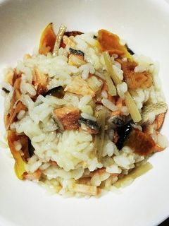 犬ご飯 鮭と根菜のおじや-レシピのメイン写真