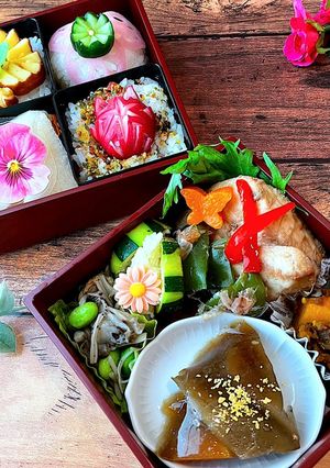 長月30 まぐろソテー 女子高生弁当-レシピのメイン写真