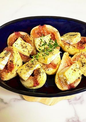 いちじくとブルーチーズのオーブン焼き-レシピのメイン写真