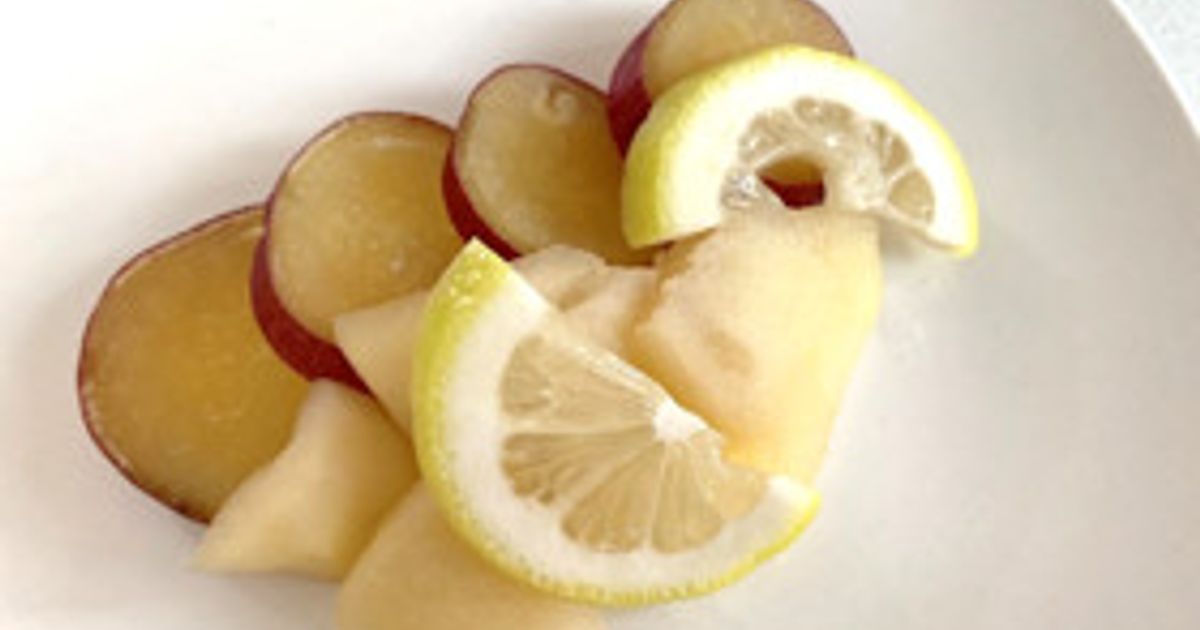 鳴門金時とリンゴのはちみつレモン煮 by 大阪公立大学 【クックパッド