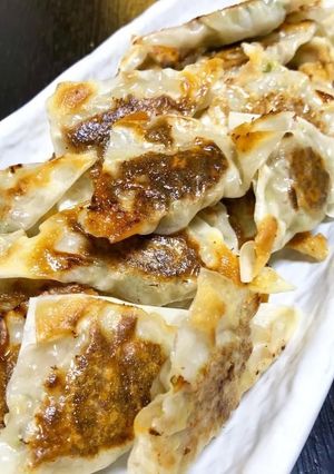 旨味たっぷり「塩麹入り手作り餃子」-レシピのメイン写真