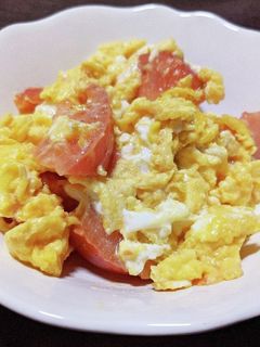 トマトと玉子の炒め物-レシピのメイン写真
