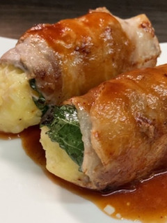 チーズポテトの肉巻き-レシピのメイン写真