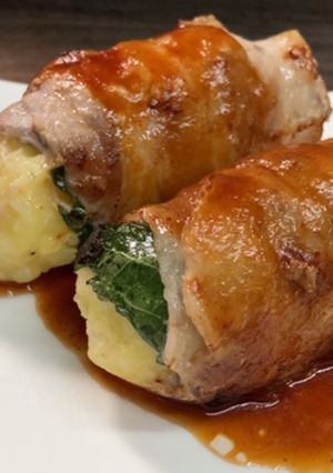 チーズポテトの肉巻き-レシピのメイン写真